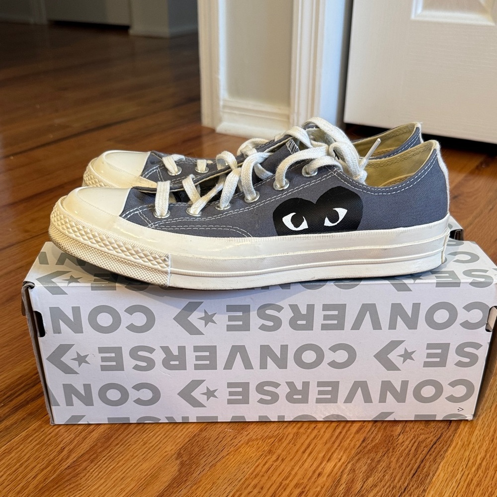 Comme des Garcons Gray Converse sz 9